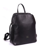 Γυναικεία τσάντα Δερμάτινη Σακίδιο Πλάτης Μαύρο
