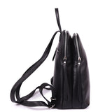 Γυναικεία τσάντα Δερμάτινη Σακίδιο Πλάτης Μαύρο