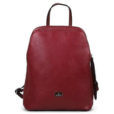 Γυναικεία τσάντα Δερμάτινη Σακίδιο Πλάτης Μπορντώ