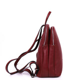 Γυναικεία τσάντα Δερμάτινη Σακίδιο Πλάτης Μπορντώ