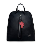 Γυναικεία τσάντα πλάτης Cactus Μαύρο