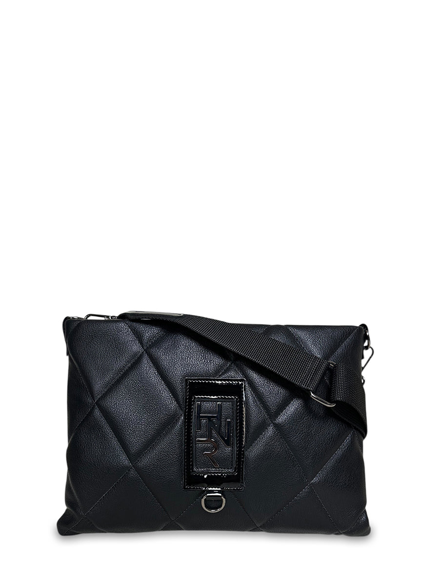 Γυναικεία τσάντα pouch Dama Μαύρο