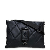 Γυναικεία τσάντα pouch Dama Μαύρο