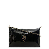 Γυναικεία τσάντα χιαστί Festive Μαύρο Λουστρίνι