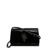 Γυναικεία τσάντα clutch Festive Μαύρο Λουστρίνι