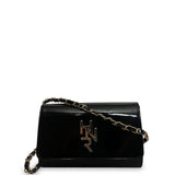 Γυναικεία τσάντα clutch Festive Μαύρο Λουστρίνι