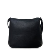 Γυναικεία τσάντα χιαστί δερμάτινη Grain Μαύρο