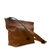 Γυναικεία τσάντα χιαστί δερμάτινη Grain Ταμπά