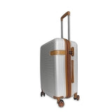 Βαλίτσα καμπίνας ABS-PC Ithaki Πλατινέ