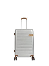 Βαλίτσα μεσαίου ABS-PC Ithaki Πλατινέ