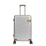 Βαλίτσα μεσαίου ABS-PC Ithaki Πλατινέ