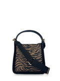 Γυναικεία τσάντα tote Jungle Ζέβρα Καφέ