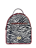 Γυναικεία τσάντα πλάτης Jungle Ζέβρα Λευκό