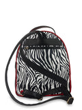 Γυναικεία τσάντα πλάτης Jungle Ζέβρα Λευκό