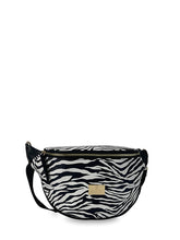 Γυναικεία τσάντα μέσης Jungle Ζέβρα Λευκό