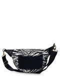 Γυναικεία τσάντα μέσης Jungle Ζέβρα Λευκό