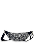 Γυναικεία τσάντα crossbody Jungle Ζέβρα Λευκό