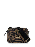 Γυναικεία τσάντα χιαστί Jungle Ζέβρα Καφέ