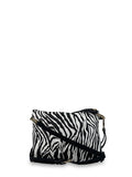Γυναικεία τσάντα χειρός-χιαστί Jungle Ζέβρα Λευκό