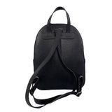 Δερμάτινη γυναικεία τσάντα πλάτης Μαύρο