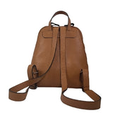 Δερμάτινη γυναικεία τσάντα πλάτης οβάλ Ταμπά