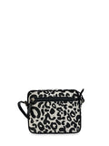 Γυναικεία τσάντα χιαστί square Leopard Λευκό
