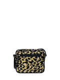 Γυναικεία τσάντα χιαστί square Leopard Κίτρινο
