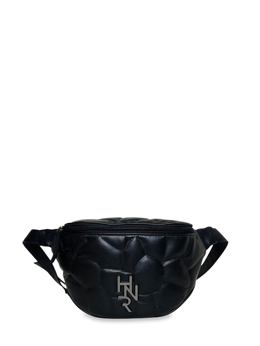 Γυναικεία τσάντα μέσης Nefeli Μαύρο