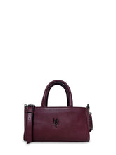 Γυναικεία τσάντα mini tote Oriana Μπορντώ