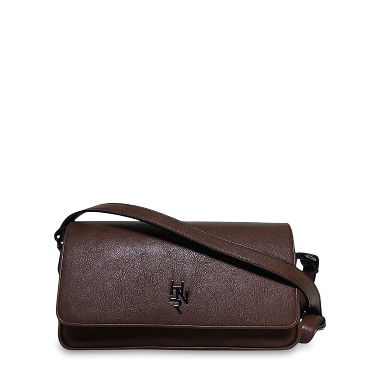 Γυναικεία τσάντα χιαστί flap Oriana Καφέ