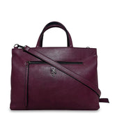 Γυναικεία τσάντα ώμου tote Oriana Μπορντώ