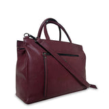 Γυναικεία τσάντα ώμου tote Oriana Μπορντώ