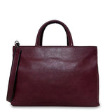 Γυναικεία τσάντα ώμου tote Oriana Μπορντώ