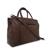 Γυναικεία τσάντα ώμου tote Oriana Καφέ