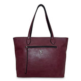 Γυναικεία τσάντα ώμου Oriana Μπορντώ