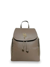 Γυναικεία τσάντα πλάτης δερμάτινη Plain Πούρο