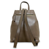 Γυναικεία τσάντα πλάτης δερμάτινη Plain Πούρο