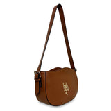 Γυναικεία τσάντα δερμάτινη saddle Plain Ταμπά