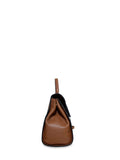 Γυναικεία τσάντα δερμάτινη top handle Plain Ταμπά