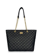 Γυναικεία τσάντα ώμου Quilted Μαύρο