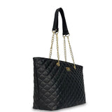 Γυναικεία τσάντα ώμου Quilted Μαύρο