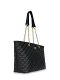 Γυναικεία τσάντα ώμου Quilted Μαύρο