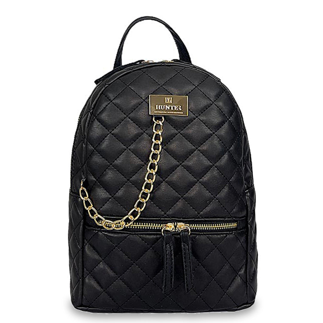 Γυναικεία τσάντα πλάτης middle Quilted Μαύρο