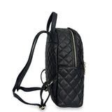 Γυναικεία τσάντα πλάτης maxi Quilted Μαύρο