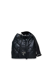 Γυναικεία τσάντα bucket Rebecca Μαύρο