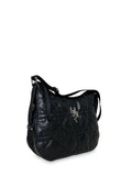 Γυναικεία τσάντα ώμου hobo Rebecca Μαύρο
