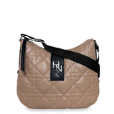 Γυναικεία τσάντα ώμου hobo Rebecca Κάραμελ