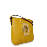 Γυναικεία τσάντα messenger Roots Κίτρινο