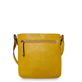 Γυναικεία τσάντα messenger Roots Κίτρινο