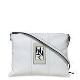 Γυναικεία τσάντα clutch Roots Λευκό